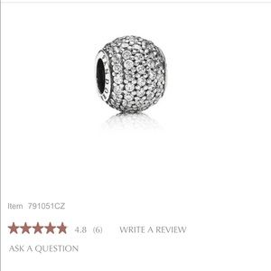 Pandora Pavé Lights silver cz